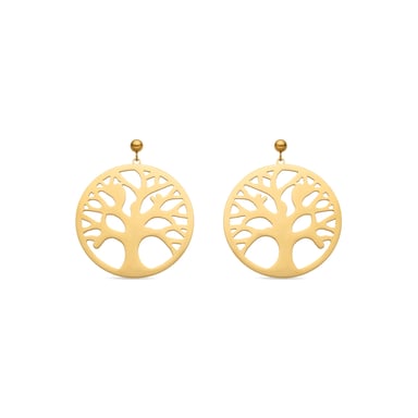 Luxenter Pendientes acabado oro 18k - Konssa