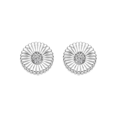 Luxenter Pendientes de Plata de Ley 925 y Circonita Brillante acabado en rodio - Olie