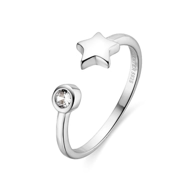 Anillo Luxenter de Plata de Ley 925 y Circonita Brillante acabado en rodio - Fazih