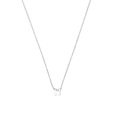 Luxenter Collar acabado plata - Alphabet