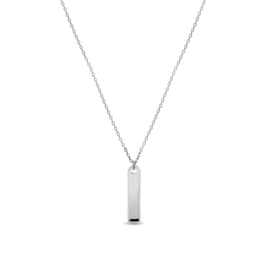 Luxenter Collar de Plata de Ley 925 acabado en rodio - Chiesso