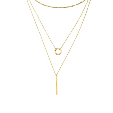 Luxenter Collar acabado en oro amarillo 18k - Rewary