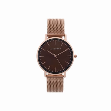 Reloj Luxenter acabado en oro rosa de 18k - Didia
