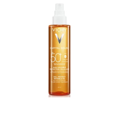 Capital Soleil Cell Protect Aceite Invisible Fotoprotector Solar Spf50+ 200 ml