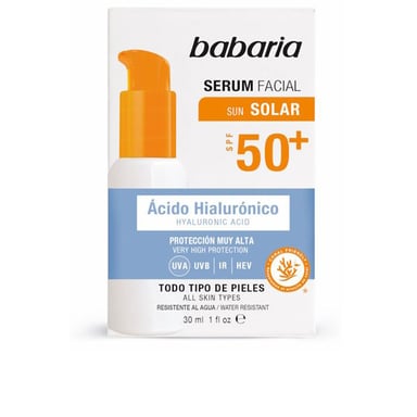 Solar Acido Hialurónico Serum Facial Spf50+ 30 ml