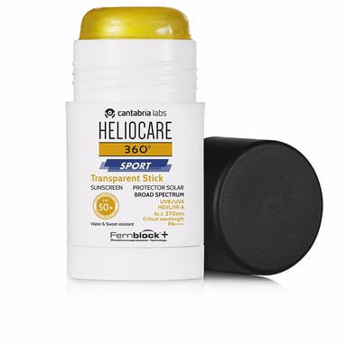 Heliocare 360° Sport Protector Solar Transparente En Stick Spf50+ 25 gr