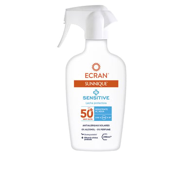 Ecran Sunnique Sensitive Pistola Spf50+ 270 ml