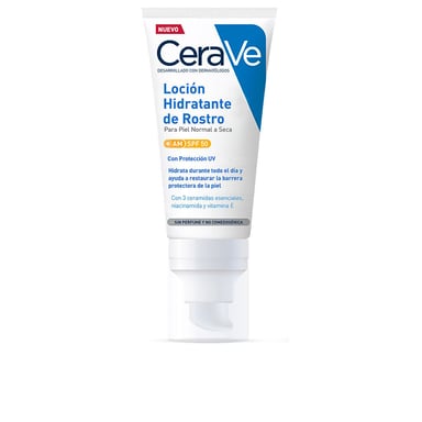 Hidratante Facial Para Pieles Normales Y Secas Con Alta Protección Uvb/uva Spf50 52 ml