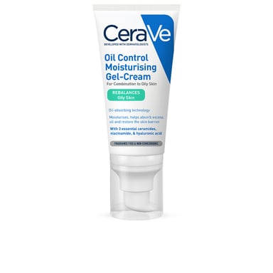 Oil Control Gel-crema Hidratante Para Pieles Mixtas A Grasas 52 ml