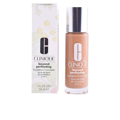Beyond Perfecting Foundation + Concealer #21-cream Caramel 30 ml