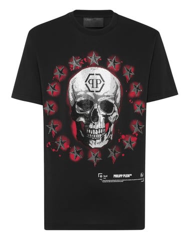 Camiseta Cuello Redondo Skull