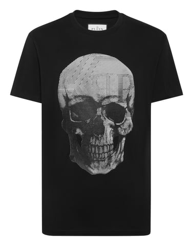 Camiseta Cuello Redondo Skull