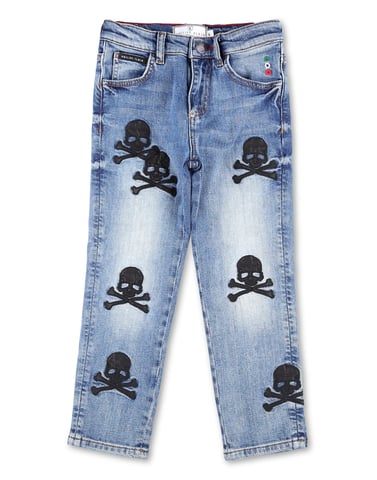 Pantalones Vaqueros Skull