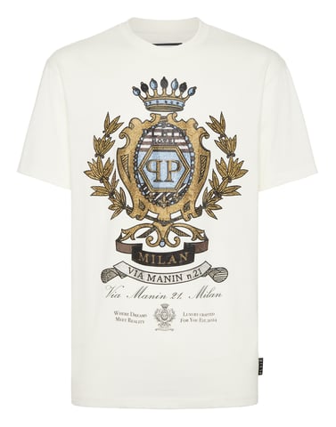 Camiseta Cuello Redondo Ss Crest