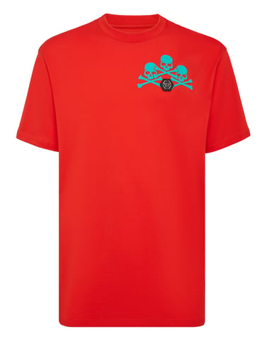 Camiseta Cuello Redondo Skull