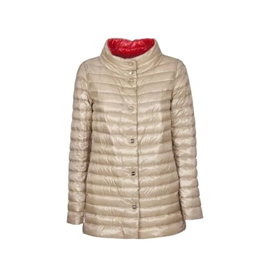 Herno Abrigo de Plumas Ultraligero Reversible