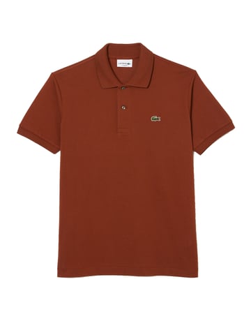 Men's Lacoste Classic Fit L.12.12 Original Piqué Polo Shirt in Brown