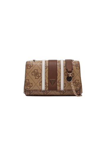 Bolso Cruzado Guess Latte Logo/Marrón
