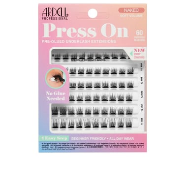 Ardell Press On Pre-glued Underlash Extensions #naked Soft Volume