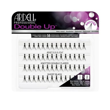 Ardell Individuals Double Up Knotted Double Flares #short Black