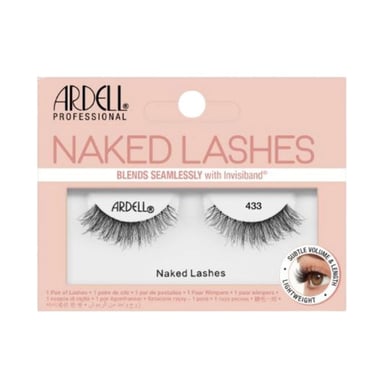 Ardell Naked Lashes Pestañas #433 Black 1 U