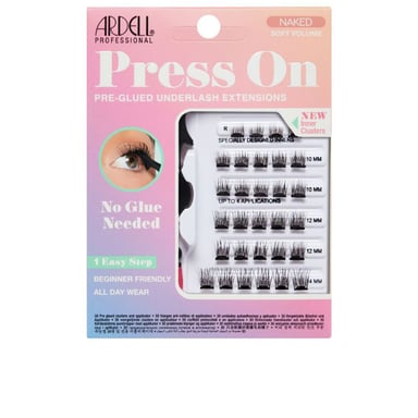 Ardell Press On Pre-glued Underlash Extensions #naked Soft Volume