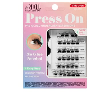Ardell Press On Pre-glued Underlash Extensions #wispies Volume