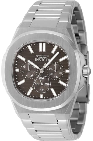 Invicta Speedway 48327 Reloj de Hombre - Movimiento de Cuarzo - Acero Inoxidable con Esfera Marrón - 41 mm