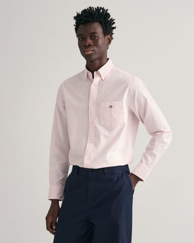 GANT Mens Regular Fit Long Sleeve Oxford Shirt