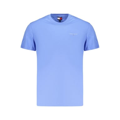 Camiseta de algodón azul claro para hombre Tommy Hilfiger