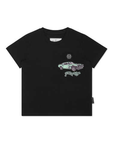 Jersey T-Shirt Round Neck Ss Cars Racing