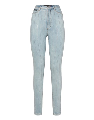Jegging De Cintura Alta