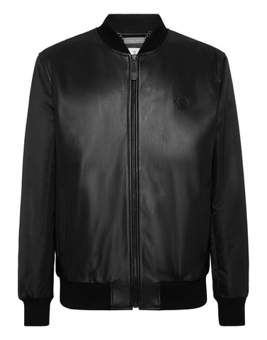 Bomber De Cuero