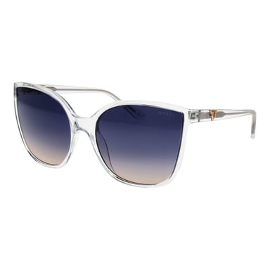 Gafas de sol de plástico transparente Guess