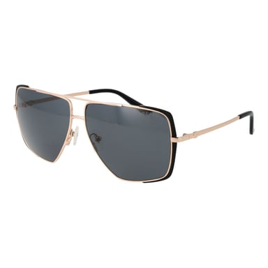 Gafas de sol de metal en color oro rosa Guess