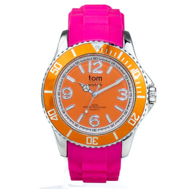 Reloj Deportivo de Goma Multicolor Tom