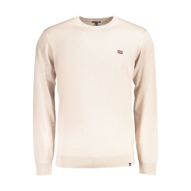 Suéter de Hombre Beige de Algodón Noruega 1963