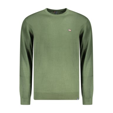 Camisa de Hombre Verde de Algodón Noruega 1963