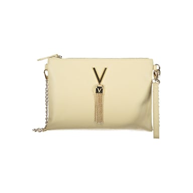 Bolso de Mujer Mario Valentino Beige de Poliuretano con Correa de Hombro de Cadena Desmontable