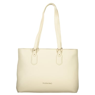 Bolso de Hombro para Mujer de Poliéster Beige Mario Valentino con Bolsillo Interno