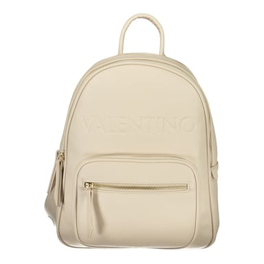 Mochila de Mujer de Poliuretano Beige Mario Valentino