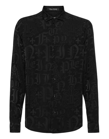 Camisa Slim Fit Monogram