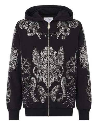 Zip Hoodie Tattoo Stones