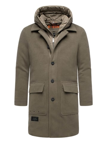 Abrigo para hombre Stone Harbour Thiagoo con interior desmontable y capucha
