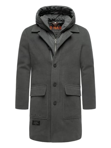 Abrigo para hombre Stone Harbour Thiagoo con interior desmontable y capucha