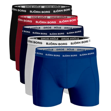 5 Paquete de Boxers de Algodón Elástico para Hombre Suaves Ropa Interior Diaria