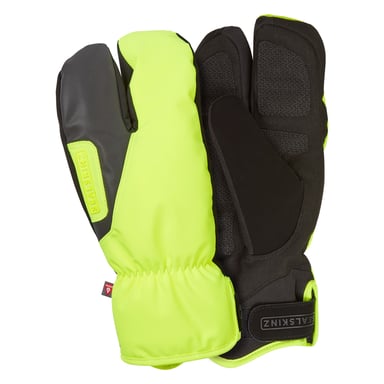 Guantes de dedo partido para ciclismo en condiciones extremas de frío y resistencia al agua para hombres y mujeres