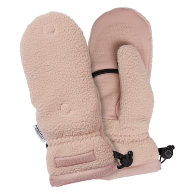 Mitones convertibles de forro polar Sherpa a prueba de viento para hombres y mujeres