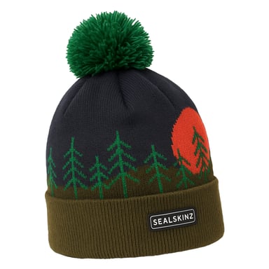 Gorro de bobble escénico impermeable para clima frío para hombres y mujeres