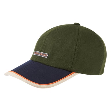 Gorra de pico de lana plegable impermeable con marca para hombres y mujeres